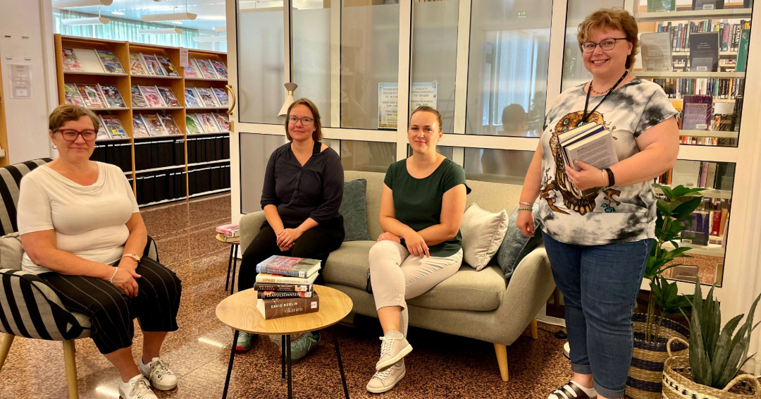 Närpiön kirjasto Lahjoitus Närpiön kirjastoon